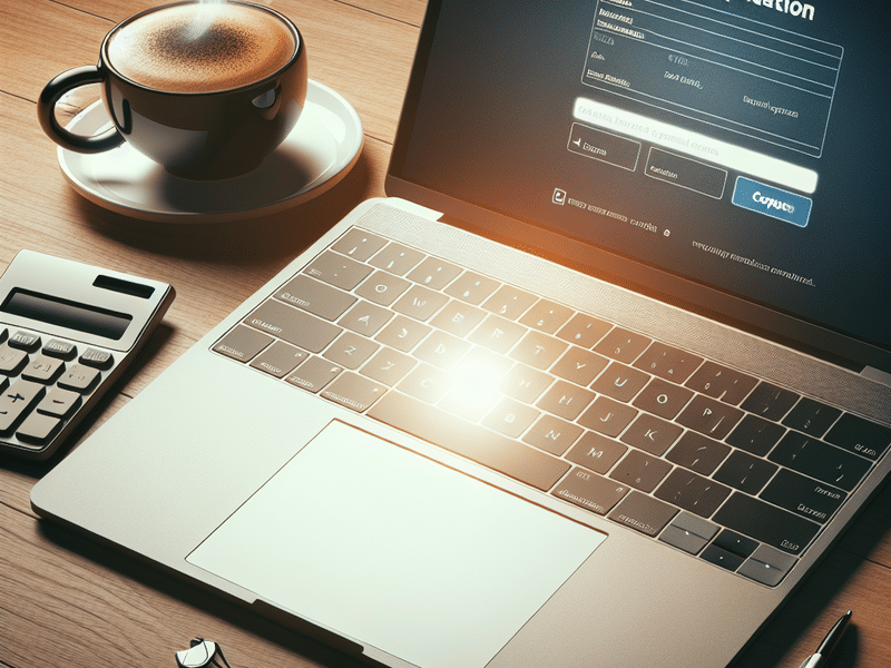 a professional image of a laptop 2