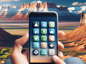 a smartphone displaying various payday loan 1